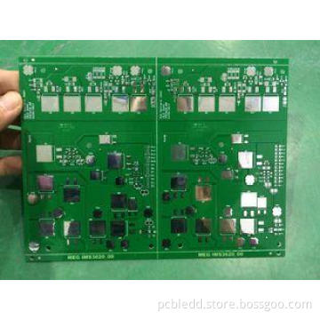 Rigid Green UL 94v0 Double Side Aluminum LED PCB Single Lay